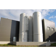 Silo industrie sur jupe porteuse - Silos ROUSSEAU jusqu'à 200m3 avec options personnalisées Silo industrie sur jupe porteuse - Silos ROUSSEAU jusqu'à 200m3 avec options personnalisées