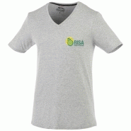 T-shirt col V manches courtes pour homme Bosey - modèle 33021966 - 100% coton 140 g/m² T-shirt col V manches courtes pour homme Bosey - modèle 33021966 - 100% coton 140 g/m²