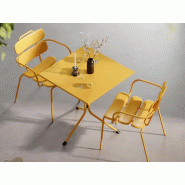 Table d'extérieur Dolce avec plan rabattable