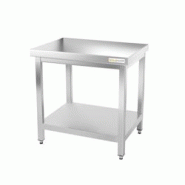 Table de travail en inox 700 x 700 mm PREMIUM / GOLDINOX - inox 3701770805396