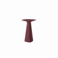Table haute AMELIE UP - rouge hibiscus Table haute AMELIE UP - rouge hibiscus