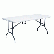 Table pliante 180cm 8 places pehd