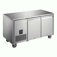 Table réfrigérée négative 2 portes Polar Serie U Premium 267L UA006 Polar