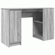 VidaXL Bureau sonoma gris 120x42x76 cm bois d'ingénierie Modèle Vega Master Line - 861819