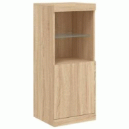 Helloshop26 - Buffet bahut commode armoire meuble de rangement organisateur cuisine salle de séjour salon avec lumières LED sonoma 02_0029959 - 3000 Helloshop26 - Buffet bahut commode armoire meuble de rangement organisateur cuisine salle de séjour salon avec lumières LED sonoma 02_0029959 - 3000