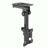 KIMEX - Support plafond TV pliable 13"-27" - noir 3700685427747
