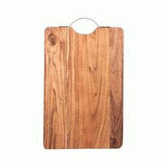 Planche à découper Iron 43x27 cm - Marron Rectangle en Bois massif - Table Passion - Collection Iron Planche à découper Iron 43x27 cm - Marron Rectangle en Bois massif - Table Passion - Collection Iron