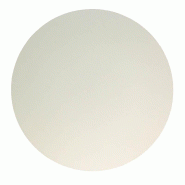 Plateau de table mesa ø60 - blanc megeve_0