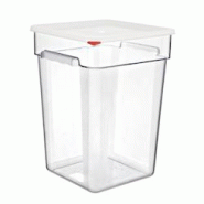 Récipient en polycarbonate Araven GastroNorm Basic GN 1/3 - 3,7 litres - cm 32,5 x 17,6 x 10 h - transparent Polycarbonate 8411777918573 Récipient en polycarbonate Araven GastroNorm Basic GN 1/3 - 3,7 litres - cm 32,5 x 17,6 x 10 h - transparent Polycarbonate 8411777918573