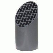 Rejet droit pour ventilation - mâle - diamètre 0125 - Référence 03VRDME0125