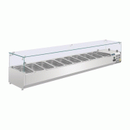 Saladette réfrigérée Polar Série G 10x GN1/4 G611 Polar