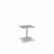 Table de café carrée 70x70 BOLT - gris clair