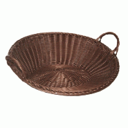 Van polypro "Turbo" chocolat avec anses 50x43x15 cm - par 15