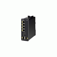 Cisco IE 1000-4P2S-LM Géré Gigabit Ethernet (10/100/1000) Noir Connexion Ethernet, supportant l'alimentation via ce port (PoE)_0