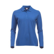 Clique polo ml femme bleu royal xs Clique polo ml femme bleu royal xs