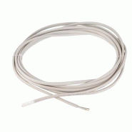Cordons chauffants avec thermostat 5°C intégré - 4 mètres