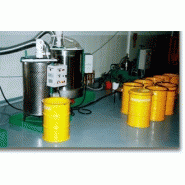 Decontamination d'huile radioactive procede weber-soltec