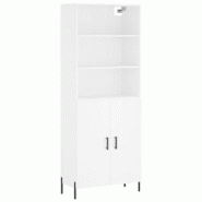 Helloshop26 - Buffet bahut commode armoire meuble de rangement organisateur cuisine salle de séjour salon haut 69,5 x 34 x 180 cm 02_0032687 - 300021 Helloshop26 - Buffet bahut commode armoire meuble de rangement organisateur cuisine salle de séjour salon haut 69,5 x 34 x 180 cm 02_0032687 - 300021