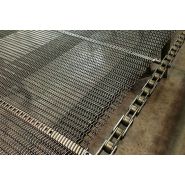 Ondubande - bandes transporteuses métalliques - tissmetal -  vitesse élevée_1