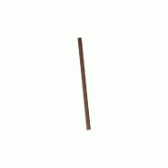 Pencil - Module Lumineux À Piles Zafferano, Moyen, Portable Et Rechargeable, Ip65, Variateur, Hauteur 98 Cm, Corten - marron 8056300197805