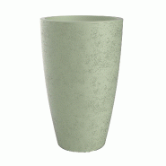 Poetic Pot conique basalt up haut vert amande 63 l - vert plastique polypropylène 013566 V.AM SX2