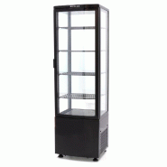 Romux® Vitrine Réfrigérée 4 Étagères avec 1 Porte Battante Noire 230 litres Ventilée | Vitrine au sol en verre droit - 8435811800402 Romux® Vitrine Réfrigérée 4 Étagères avec 1 Porte Battante Noire 230 litres Ventilée | Vitrine au sol en verre droit - 8435811800402
