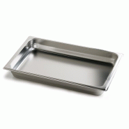 Sammic Bac Gastronorm 1/3 standard en acier inoxydable 18/10, dimensions 176 x 325 x 40 mm, capacité 1,6 litres pour usage professionnel | Maxima - i