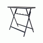 ZOWN Table Haute Rectangulaire Pliante Cocktail L120 Zown Classic - gris SP-PT060X001A