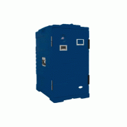 Armoire isotherme plastique bleu 115L 61x43x81cm