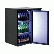 Arrière-bar Réfrigéré 1 Porte Pleine Battante - 124 L - TEFCOLD - noir 5708181754907