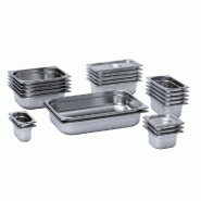 Bacs gastronome inox 1/6gn profondeur 100mm. - 7476.0200 Bacs gastronome inox 1/6gn profondeur 100mm. - 7476.0200