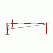 Barrière pivotante WES 105, barrière levante manuelle 2,50 à 6,00 m