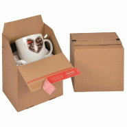 Boîte d'expédition antiforçage fond auto Eurobox S 19.5x14.5x19cm
