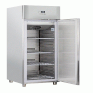 Cool Head Meuble congélateur inox 600 litres. Dégivrage au gaz chaud. Guides imprimés. T° -18°/-22°C. Dim. (LxLxH) 70x82,3x204,5 cm. QN6 à têt