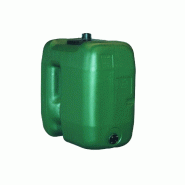 Cuve aérienne alimentaire en PE verticale - volume de 1100 l à 3000 l - stockage de l'eau