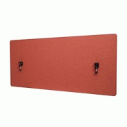 Décoshop26 - Cloison de bureau acoustique brise-vue tableau d'affichage à double paroi en tissu 60x140 cm marron 04_0006431 - marron 3000261760306 Décoshop26 - Cloison de bureau acoustique brise-vue tableau d'affichage à double paroi en tissu 60x140 cm marron 04_0006431 - marron 3000261760306