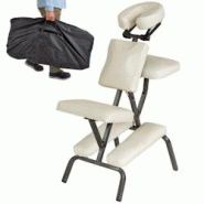 Helloshop26 - Chaise de massage rembourrage épais crème + housse 08_0000478 - 3000091601534 Helloshop26 - Chaise de massage rembourrage épais crème + housse 08_0000478 - 3000091601534
