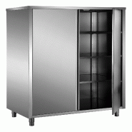 ITALCONCEPT L2G Armoire Haute Inox, Toit Plat, 2000 X 1200 X 600Mm - 3616350019288