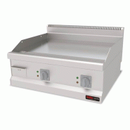 Plaque à snacker électrique lisse – 7,2 kW – Série 70 – 83 x 76 cm – Réf. AKS-SGS-AEI-870-CR - AKS-SGS-AEI-870-CR
