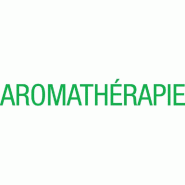 Sticker texte aromathérapie vert - Vinyle adhésif polymère M1 - 12.7x87.3 cm
