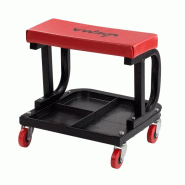 Tabouret d'atelier / garage sur roulettes 'roland' - siège mécanicien Tabouret d'atelier / garage sur roulettes 'roland' - siège mécanicien