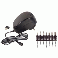 Adaptateur secteur - 6 tensions #0198es