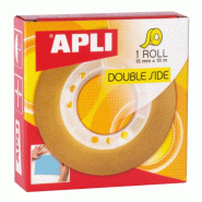 Apli Lot de 20 Ruban adhésif double face, 15mm x 10m - 8410782115052