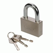 Cadenas en Acier 60 mm – Sécurisé et Résistant – Protection Optimale pour Vos Effets - Silverline - gris 5060012965617 Cadenas en Acier 60 mm – Sécurisé et Résistant – Protection Optimale pour Vos Effets - Silverline - gris 5060012965617
