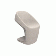 Chaise Design in & out UFO - écru granit