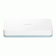 D-Link DGS-1008D/E commutateur réseau Non-géré Gigabit Ethernet (10/100/1000) Noir_0