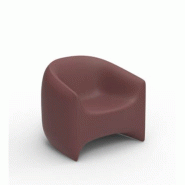 Fauteuil outdoor BLOW - grenat
