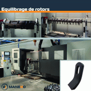 Forfait réparation rotor à manilles 1600 - 72 chapes - avec fléau 04-300067 - Prestation équilibrage