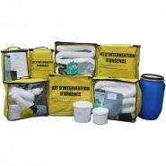 Kit  antipollution hydrocarbure - kit d'intervention