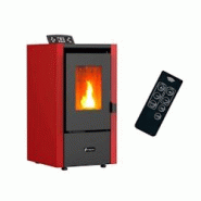 Poêle à granulés air Anita 6,5 kW Bordeaux Sannover - ANITA6Bord Poêle à granulés air Anita 6,5 kW Bordeaux Sannover - ANITA6Bord